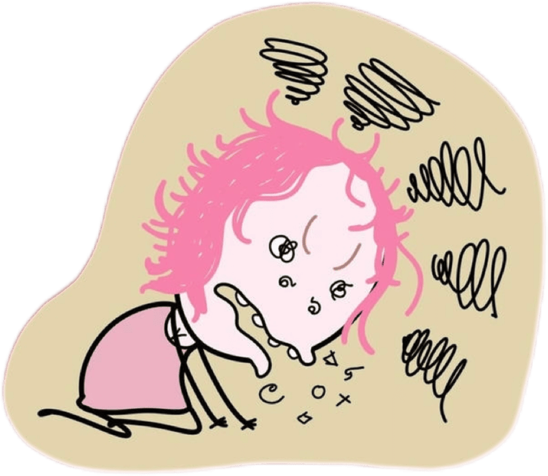 Nhãn dán bựa với biểu cảm sốc nhẹ hài hước