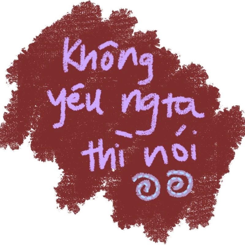 Nhãn dán dòng chữ vui tươi với kiểu chữ tròn trịa