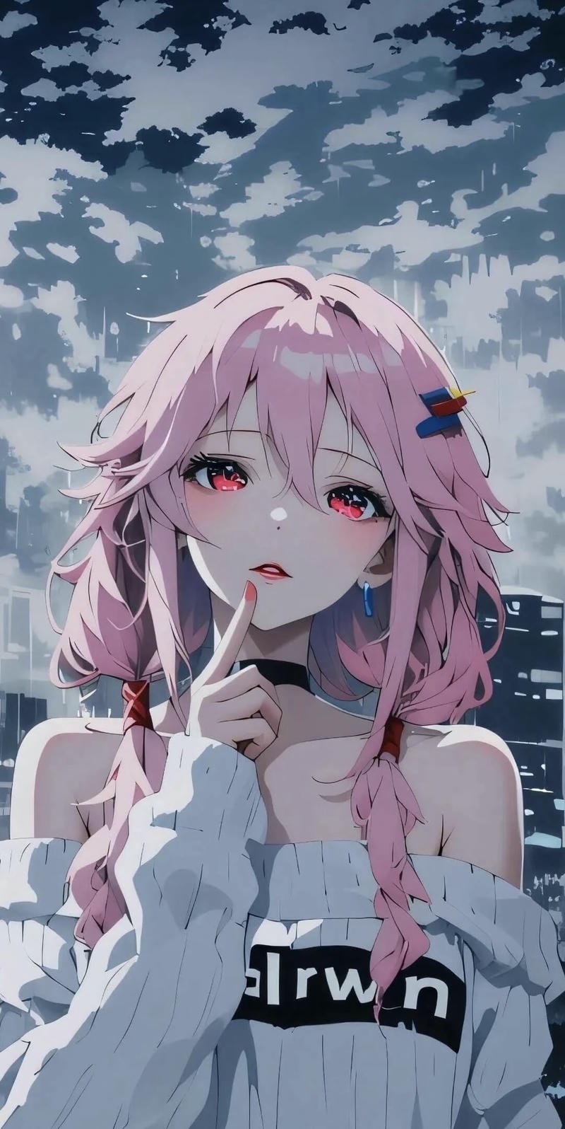 Nhân vật anime nữ phong cách bí ẩn và cuốn hút