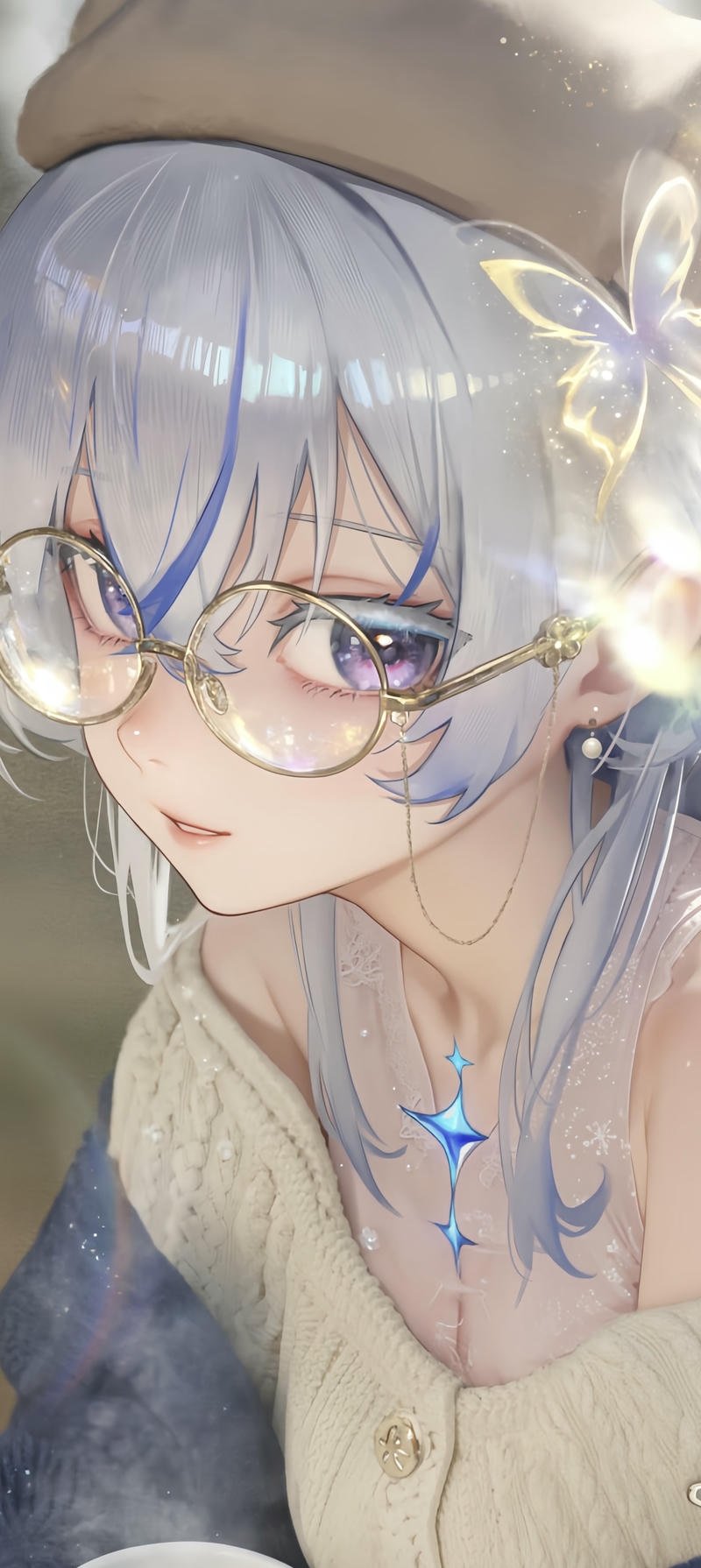 Nhân vật anime nữ tóc ngắn cá tính trong ảnh anime hiếm đẹp