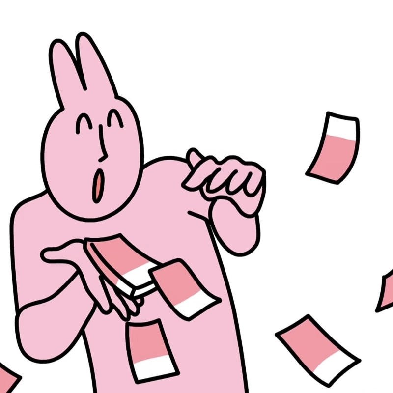 Nhiều tiền đến mức có thể rải thoải mái meme tiền