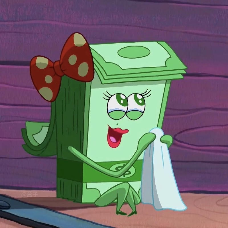 Niềm hứng khởi trước tiền bạc trong meme tiền