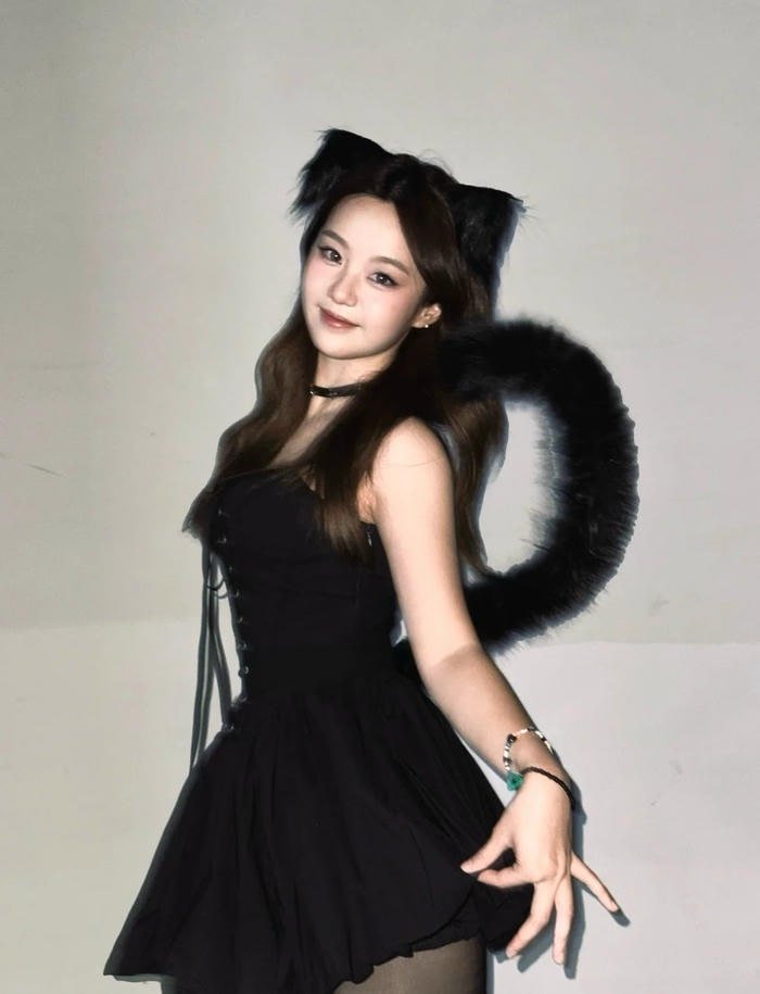 Outfit mèo cute tạo hình nhân vật đáng yêu