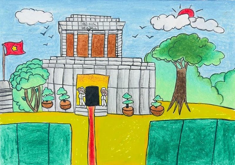 Tác phẩm lăng bác mang dấu ấn nghệ thuật riêng