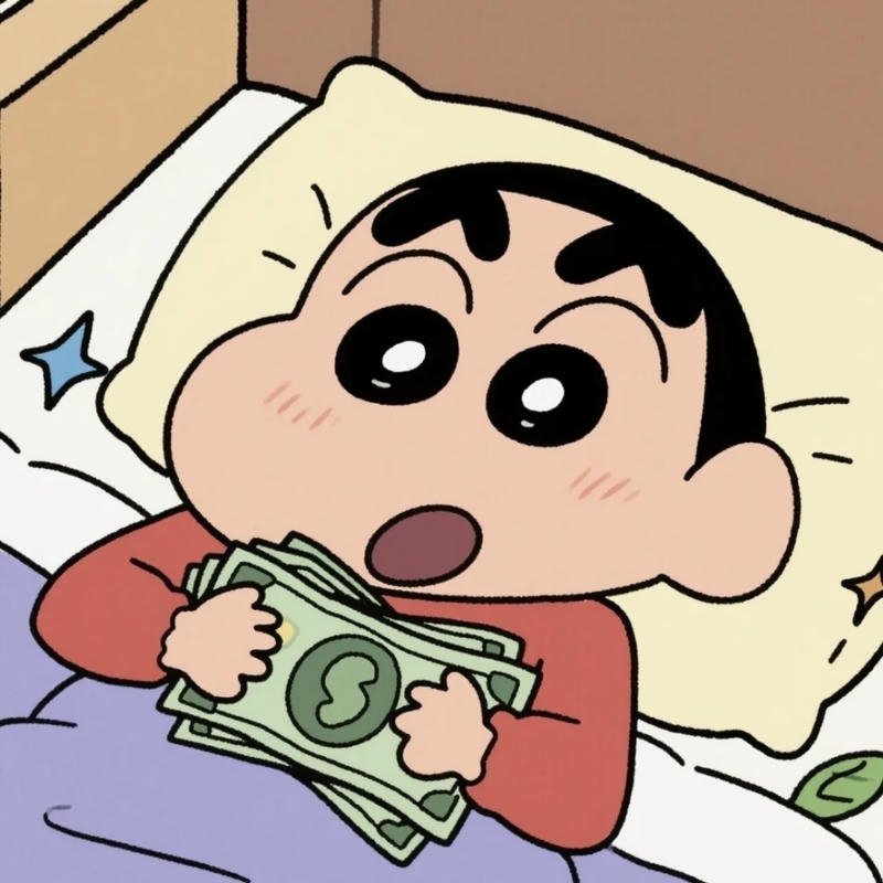 Tâm trạng phấn khởi khi tiền nhiều trong meme tiền