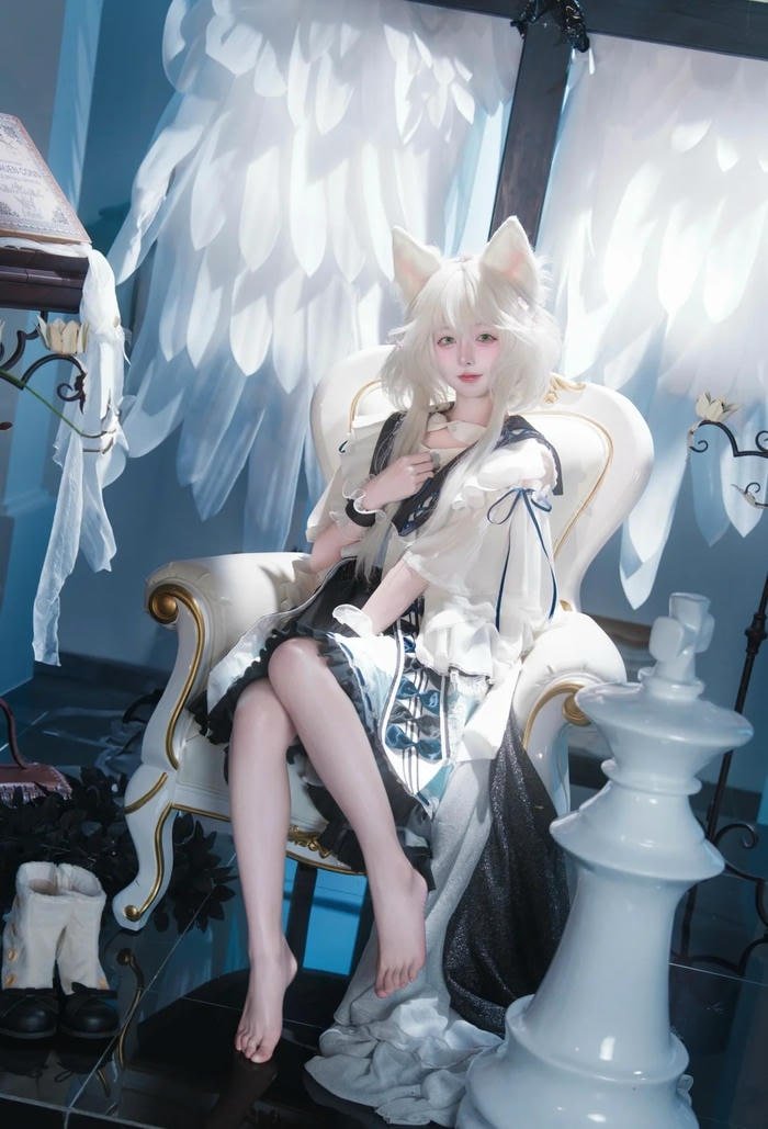 Trang phục tai mèo kết hợp phong cách kawaii