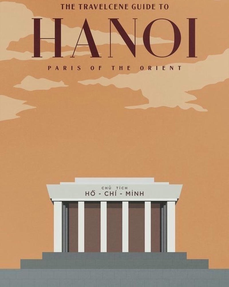 Tranh vẽ lăng bác đường nét rõ ràng cân đối