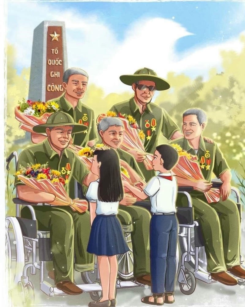 Vẽ tranh ngày quốc khánh cảm xúc tự hào lan tỏa