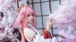 Yae miko cosplay thumbnail