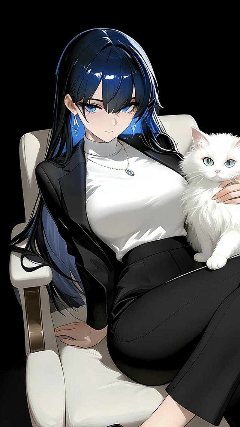 ảnh anime nữ ánh mắt sâu phong cách nhẹ nhàng