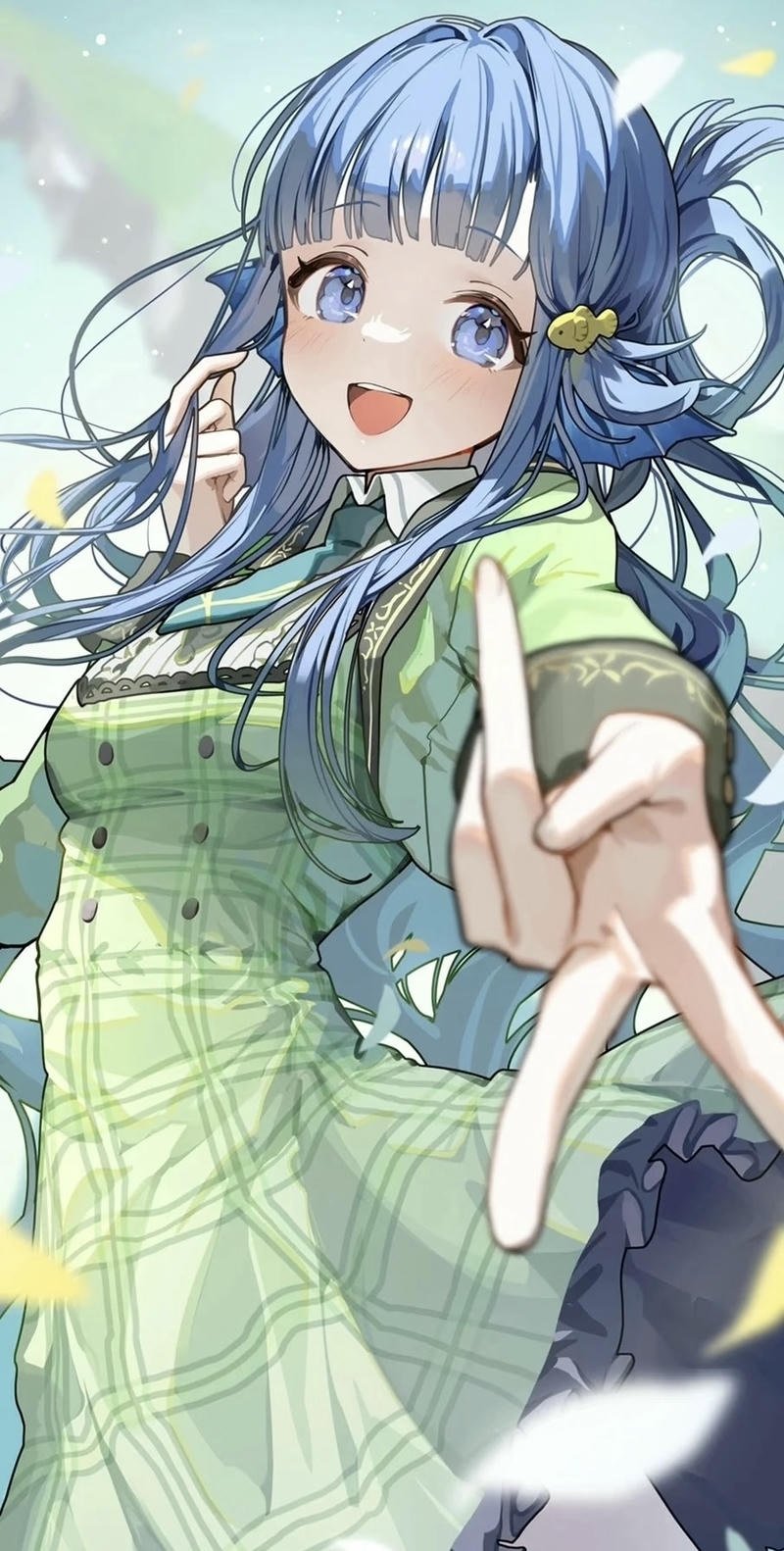 ảnh anime nữ với phong cách kawaii đáng yêu