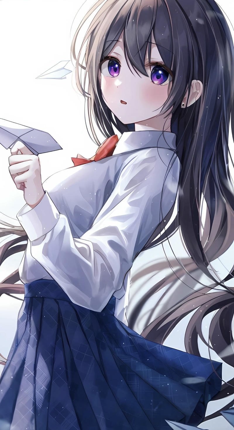 ảnh nhân vật nữ dễ thương trong bộ anime con gái