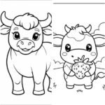 tô màu con bò thumbnail