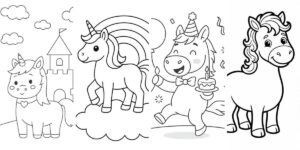 tô màu con ngựa thumbnail