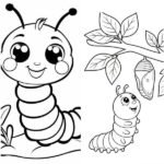 tô màu con sâu thumbnail