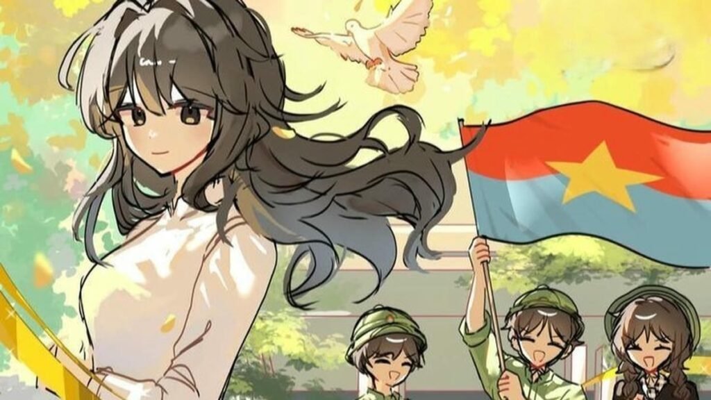 vẽ tranh ngày quốc khánh thumbnail