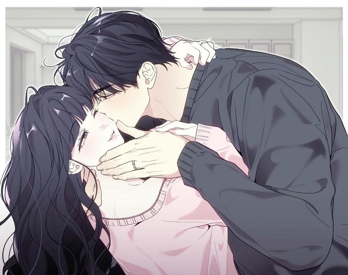Ảnh anime hôn nhau thumbnail