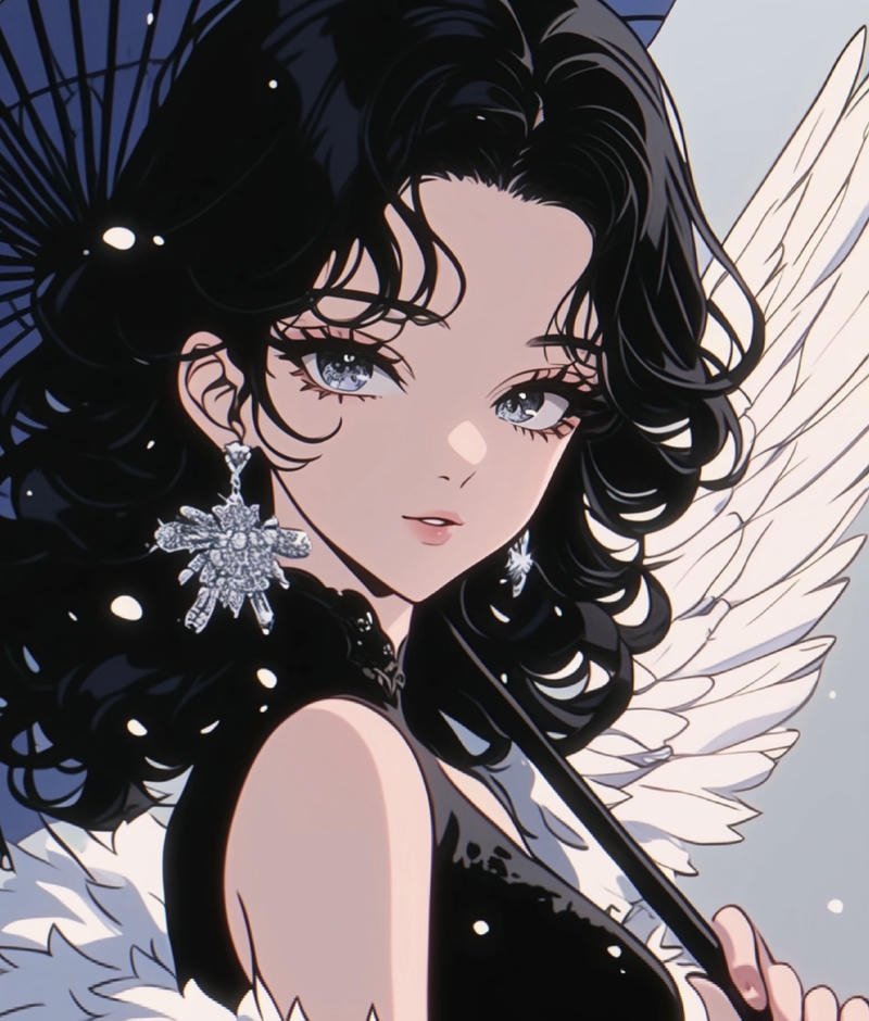 Ảnh anime nữ ánh mắt lạnh lùng cực kỳ cuốn hút
