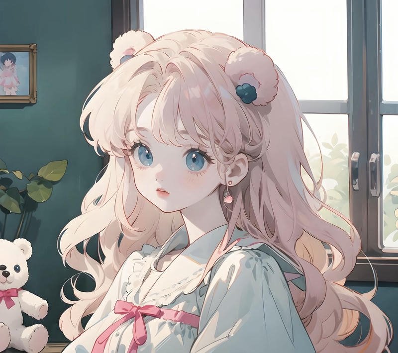 Ảnh anime nữ dễ thương đẹp nhất cho máy tính