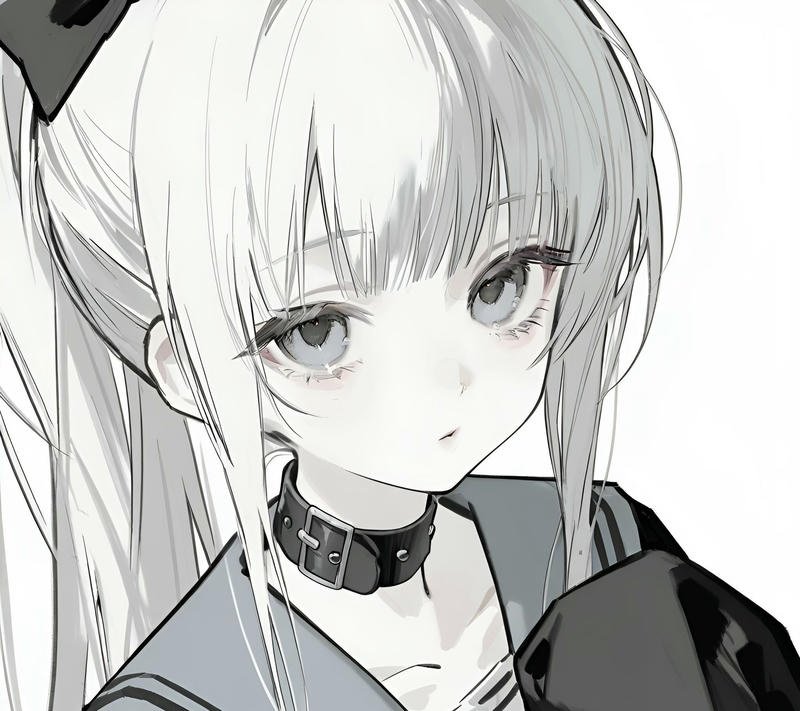 Ảnh anime nữ lạnh lùng thần thái cực kỳ cuốn hút