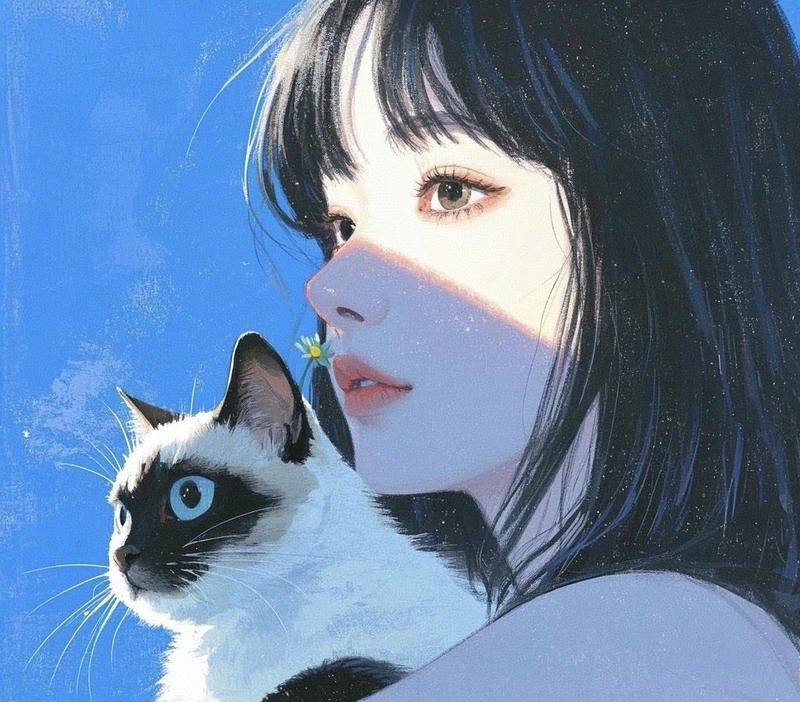 Ảnh anime nữ phong cách dễ thương hợp làm avatar