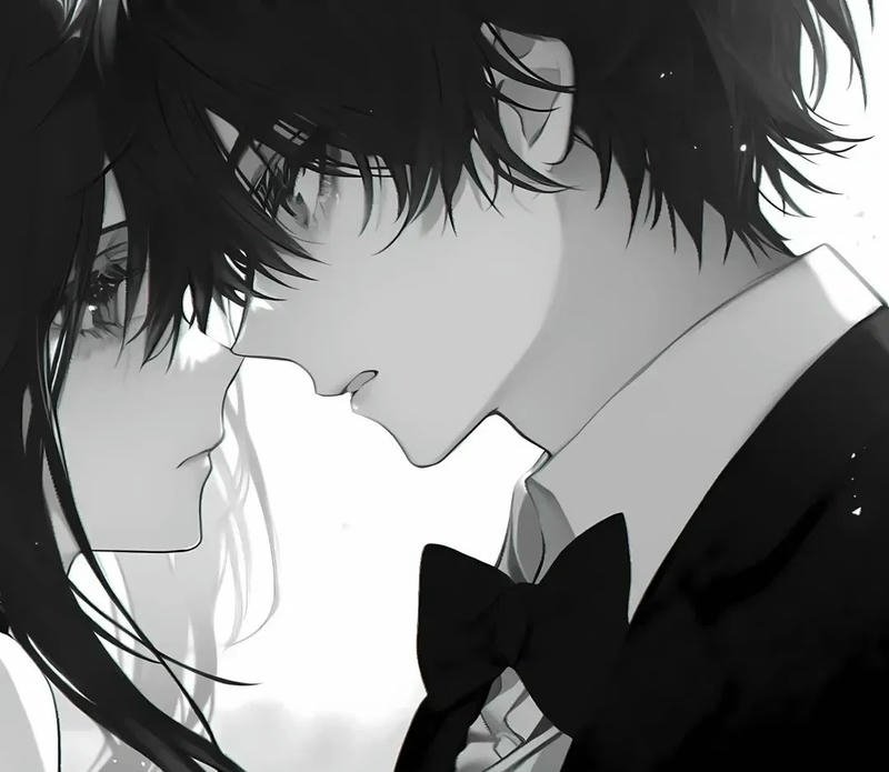 Ảnh avatar đôi anime cặp đôi cùng xuất hiện trong ảnh