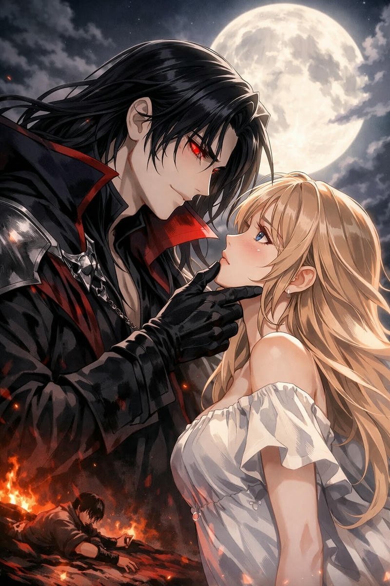 Ảnh avatar đôi anime ngầu hai người ánh mắt lạnh