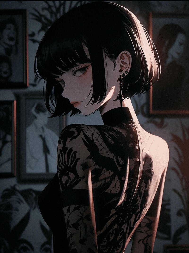 Ảnh cô gái anime chiến binh mạnh mẽ cực chất