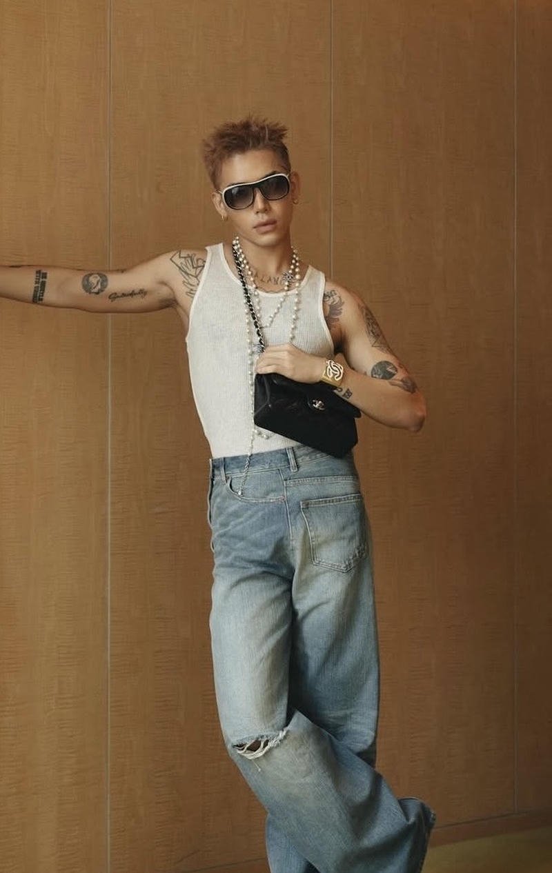 Ảnh rapper Wean phong cách cá tính hiện đại làm nền điện thoại đẹp