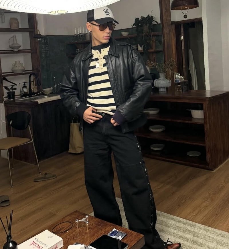 Ảnh rapper Wean với biểu cảm lạnh lùng làm nền điện thoại đẹp