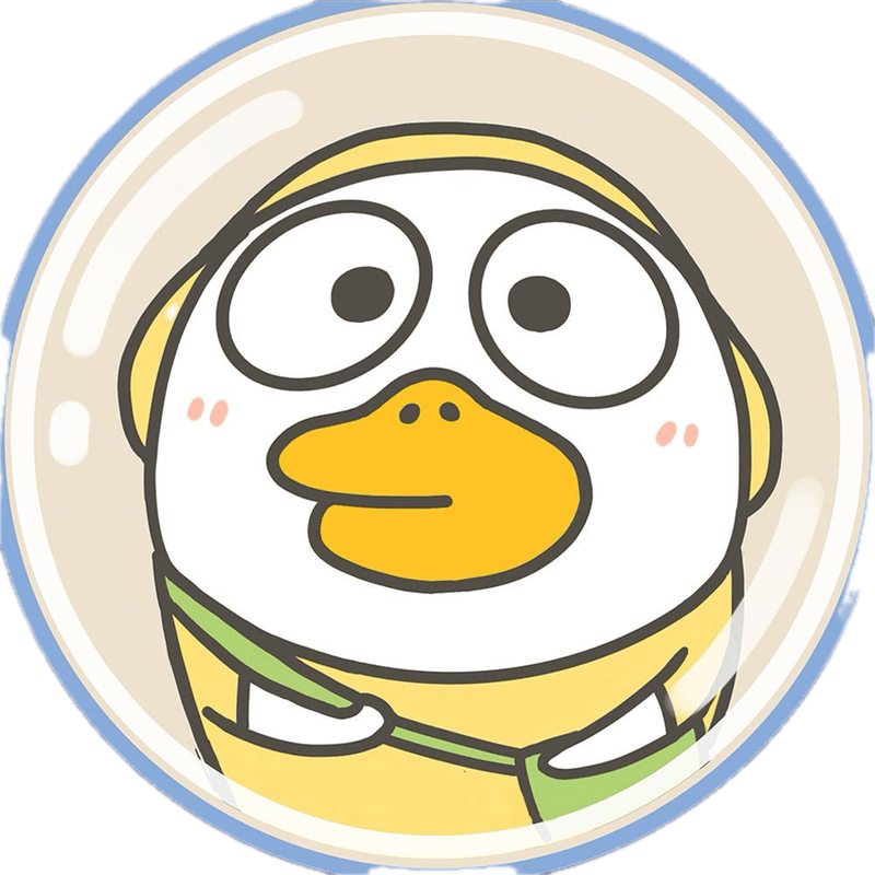 Ảnh sticker con vịt mang nét tinh nghịch nhẹ