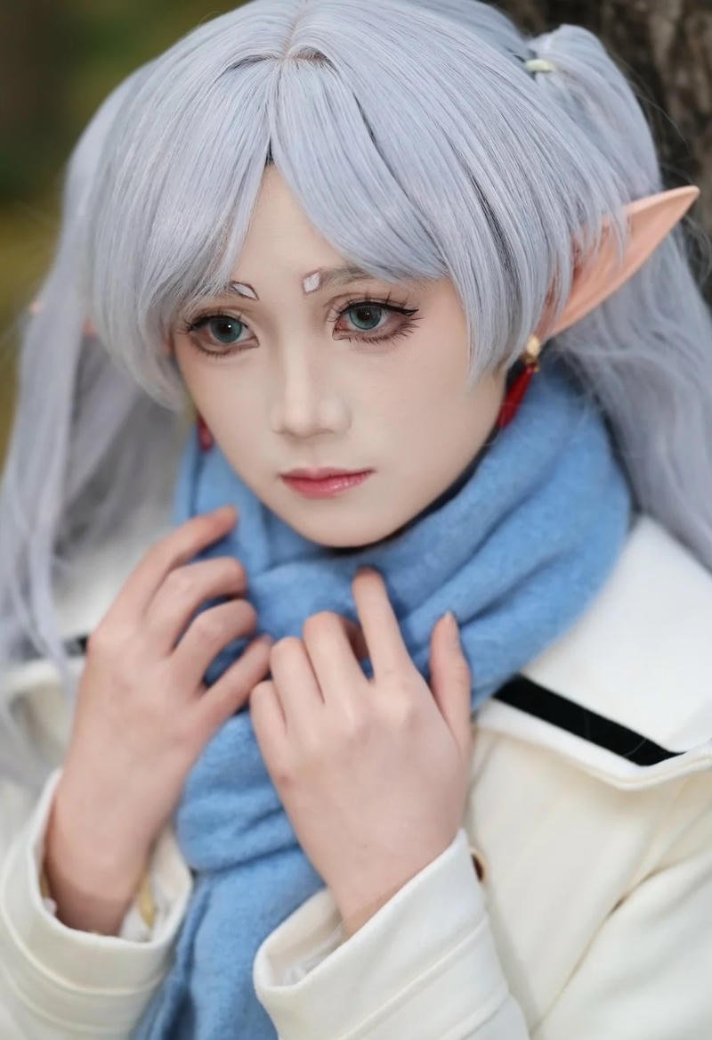 Bối cảnh cổ tích trong concept cosplay anime đẹp