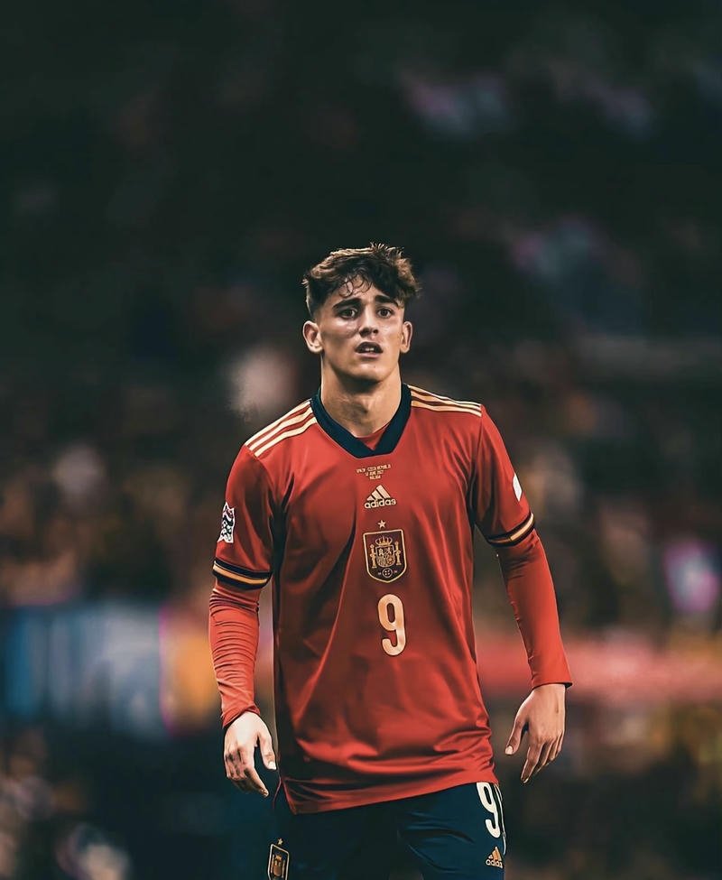 Chàng trai đá bóng trong trận đấu căng thẳng