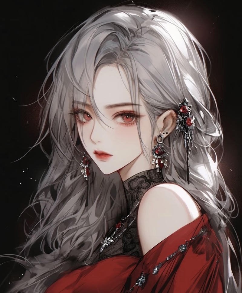 Cô gái anime cá tính lạnh lùng cực kỳ nổi bật