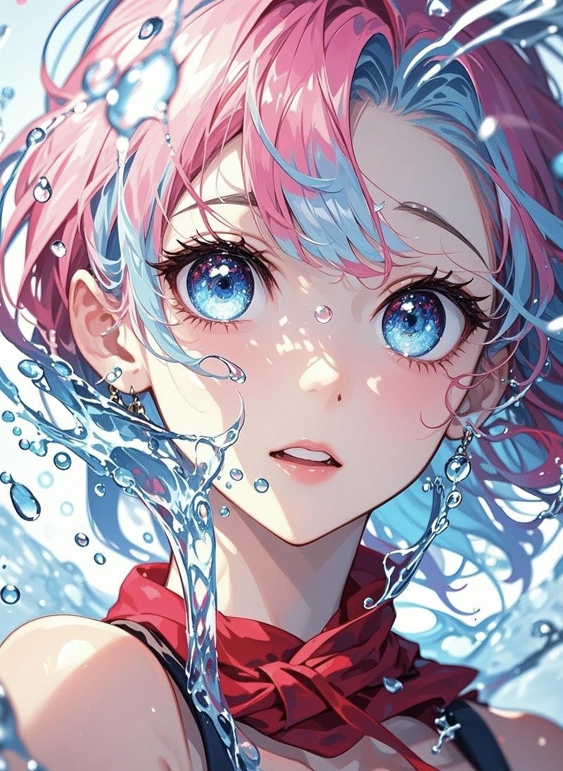 Cô gái anime dễ thương thích hợp đặt hình nền