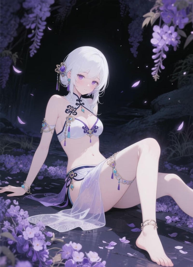 Cô gái anime mặc bikini phù hợp làm avatar xinh