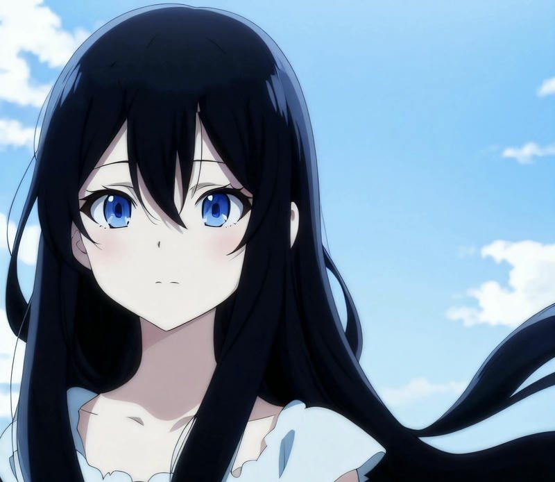 Cô gái anime phong cách lạnh lùng hình ảnh anime nữ ngầu
