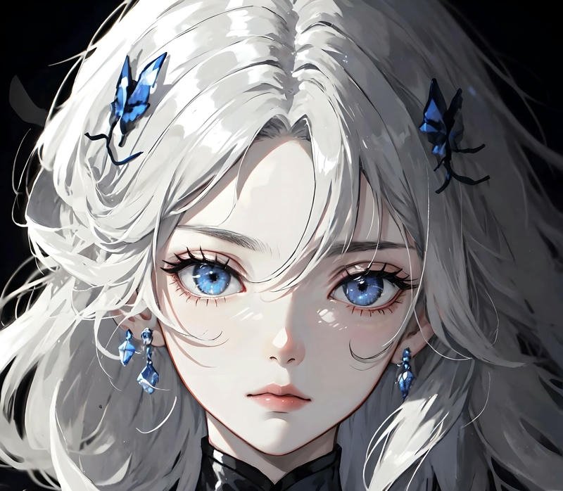 Cô gái anime phong cách mạnh mẽ đầy cá tính