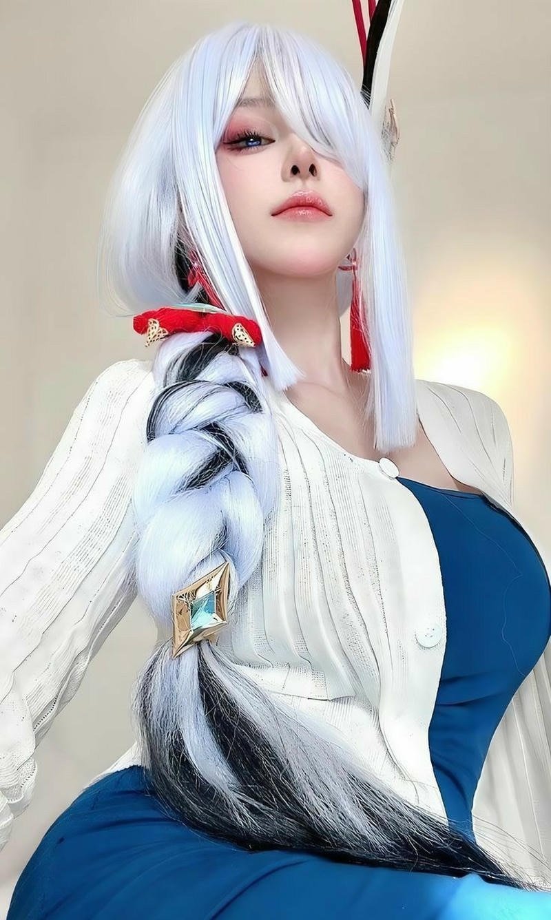 Cosplayer nữ hóa thân nhân vật anime dễ thương