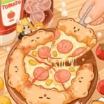 Đồ ăn chibi nhỏ xinh trong phong cách anime