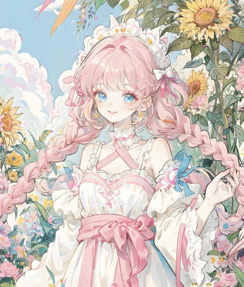 Gái anime cute dễ thương dùng làm ảnh đại diện