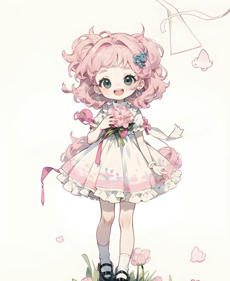 Gương mặt rạng rỡ ảnh anime nữ cute nhẹ nhàng