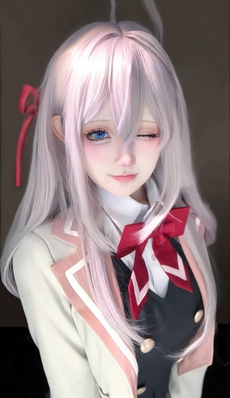 Hình ảnh anime cosplay đẹp với màu sắc hài hòa