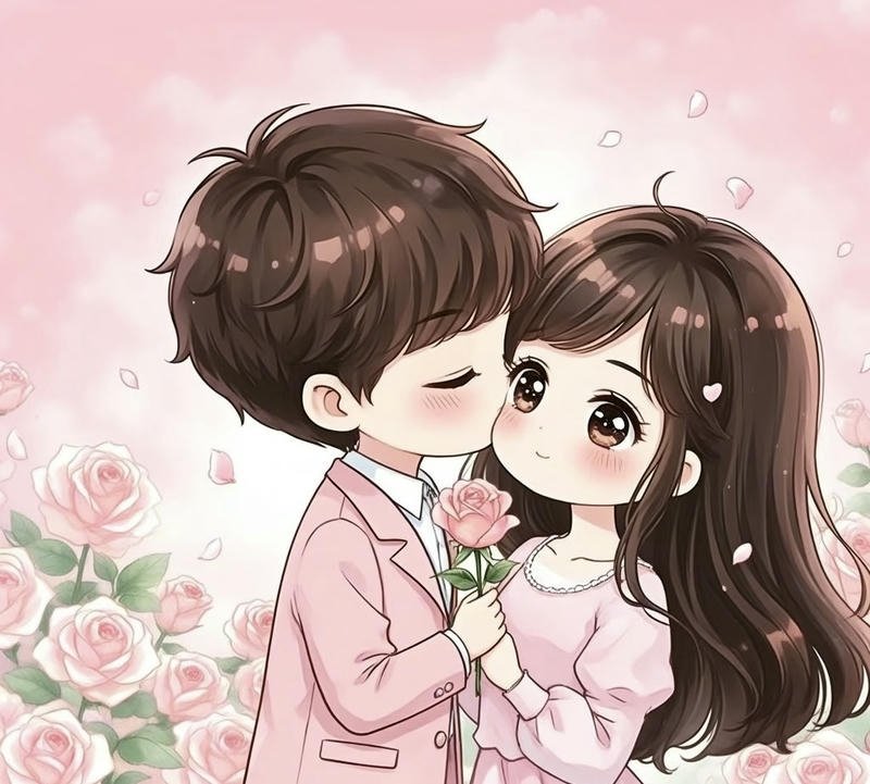 Hình ảnh avatar đôi anime cặp đôi cùng xuất hiện