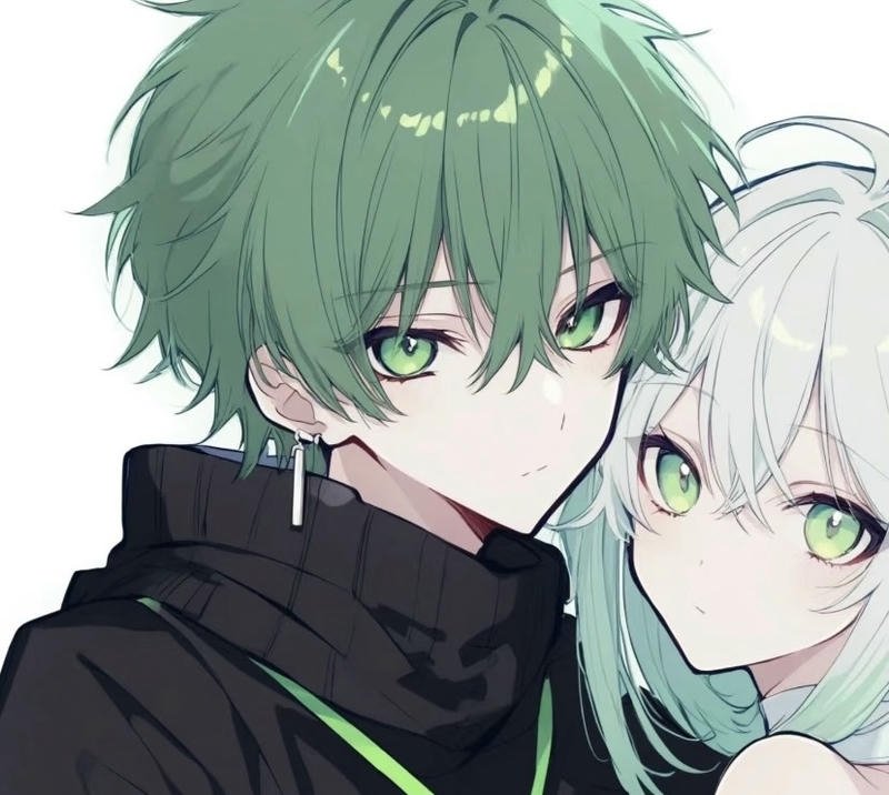 Hình ảnh avatar đôi anime đôi nhân vật cùng ảnh