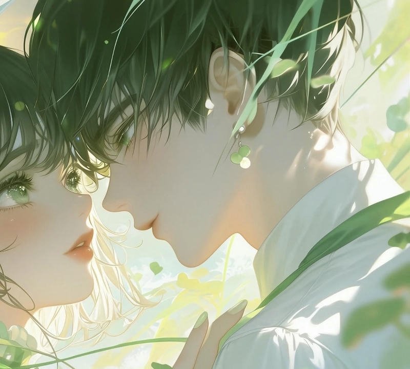 Hình ảnh avatar đôi anime hai nhân vật song song