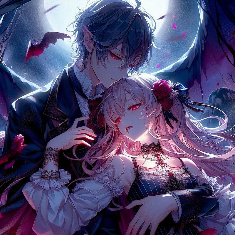 Hình ảnh avatar đôi anime ngầu hai nhân vật đầy khí chất