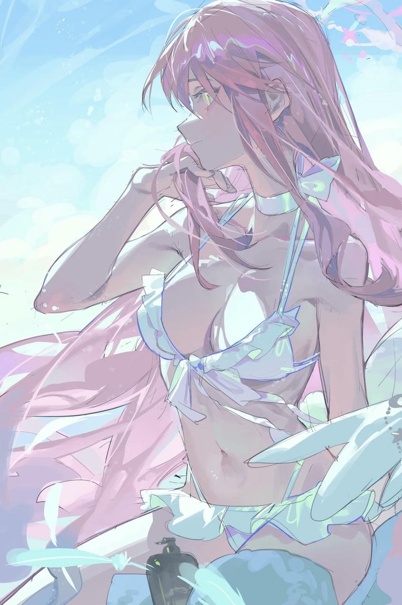 Hình anime bikini nữ phù hợp ảnh đại diện đẹp