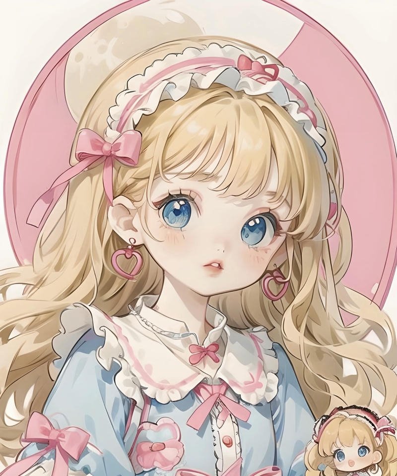 Hình anime nữ cute dùng làm hình nền điện thoại