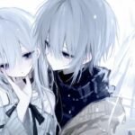 Hình avatar đôi anime hai người cạnh nhau